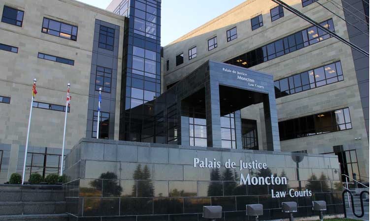 Exterior of Moncton Law Courts.