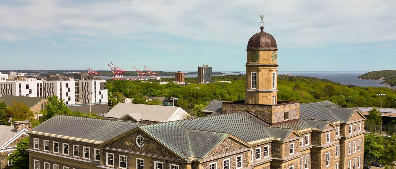 Aerial view of Henry Hicks Building