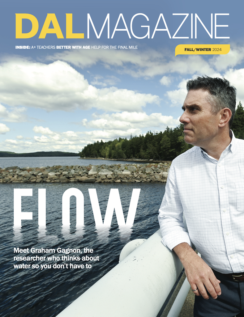 The cover of DAL Magazine feature Dr. Graham Gagnon. The cover of DAL Magazine feature Dr. Graham Gagnon.
