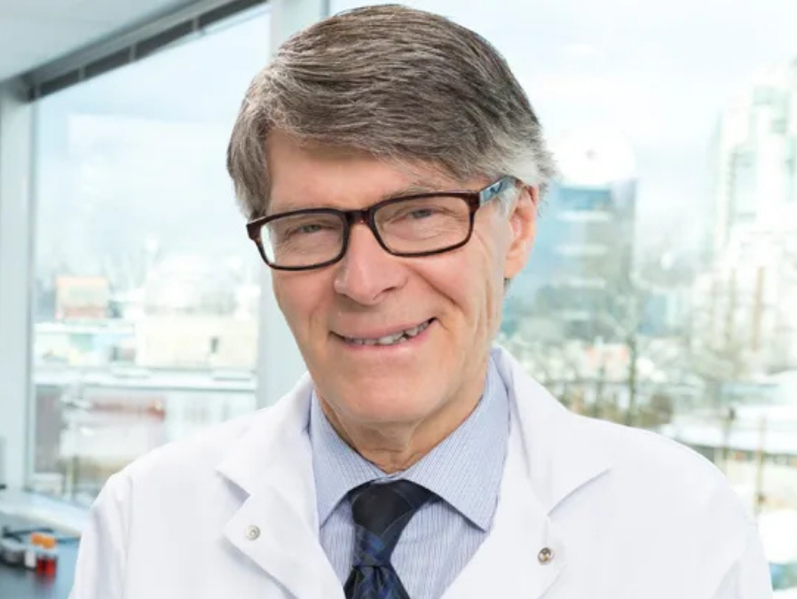 Medical innovator Dr. Allen Eaves stands in a laboratory at Vancouver-based STEMCELL Technologies.